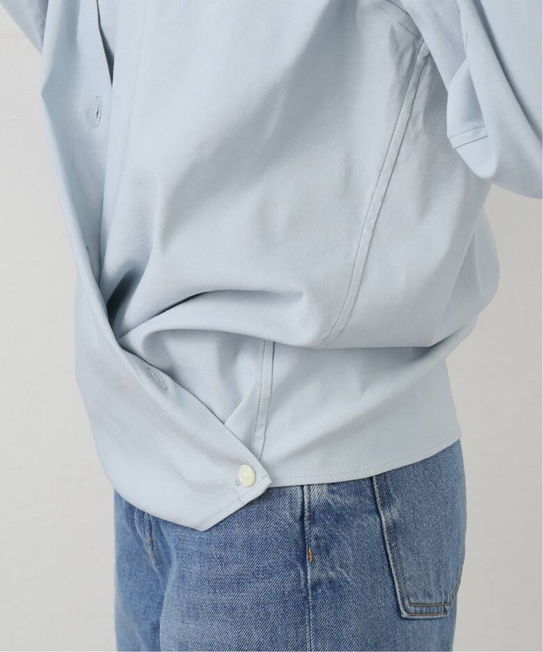 STRETCH TWILL CACHE シャツ（シャツ／ブラウス）｜MUSE de Deuxieme  