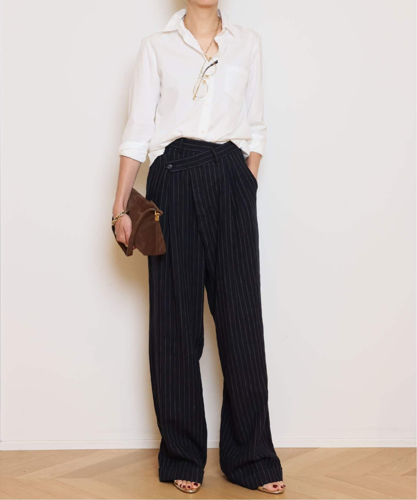 ワイヤーウォッシュシャツ（シャツ／ブラウス）｜MUSE de