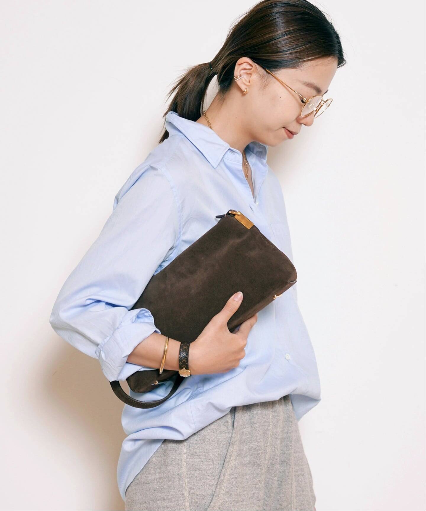 ドゥーズィエムクラス ワイヤーwashシャツ とろみシャツ 長袖シャツ Deuxieme Classe（ドゥーズィエムクラス）の「◇ワイヤーWASH