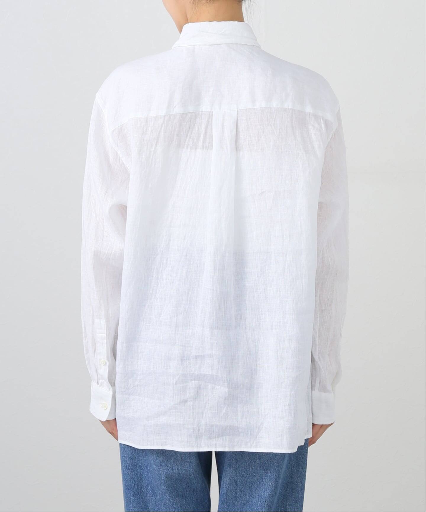 MUSE Deuxieme Classe WASHED NORMAL シャツ LINEN WASH CACHE シャツ（シャツ/ブラウス）｜Deuxieme Classe