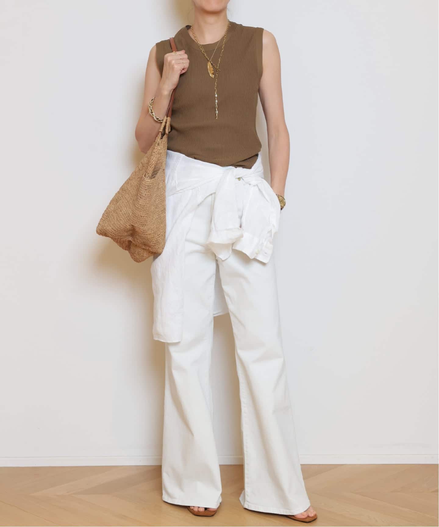 MUSEドゥーズィエムクラス　WIDE LINEN ワイドリネンシャツ MUSEドゥーズィエムクラス WIDE LINEN ワイドリネンシャツ