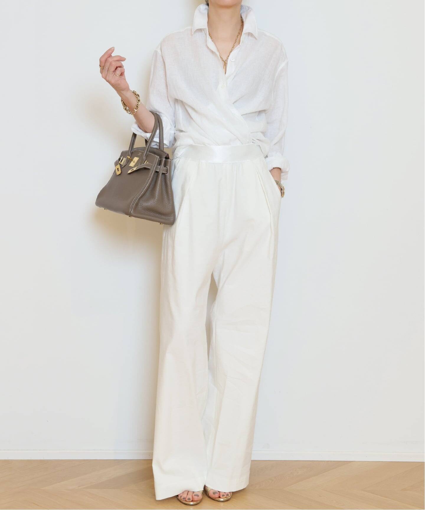 LINEN WASH CACHE シャツ（シャツ／ブラウス）｜MUSE de