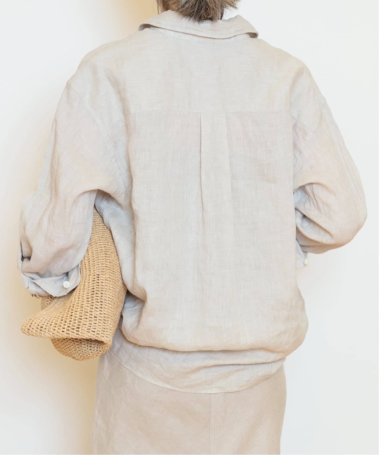 LINEN WASH CACHE シャツ（シャツ／ブラウス）｜MUSE de