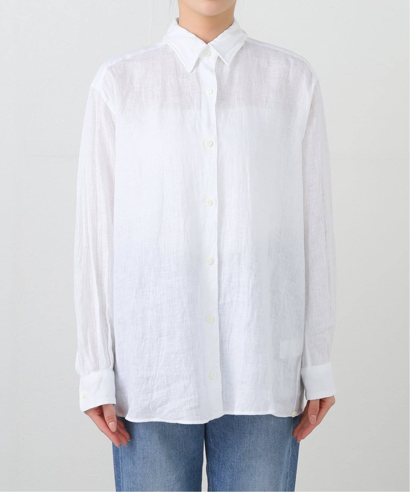 LINEN WASH CACHE シャツ（シャツ／ブラウス）｜MUSE de