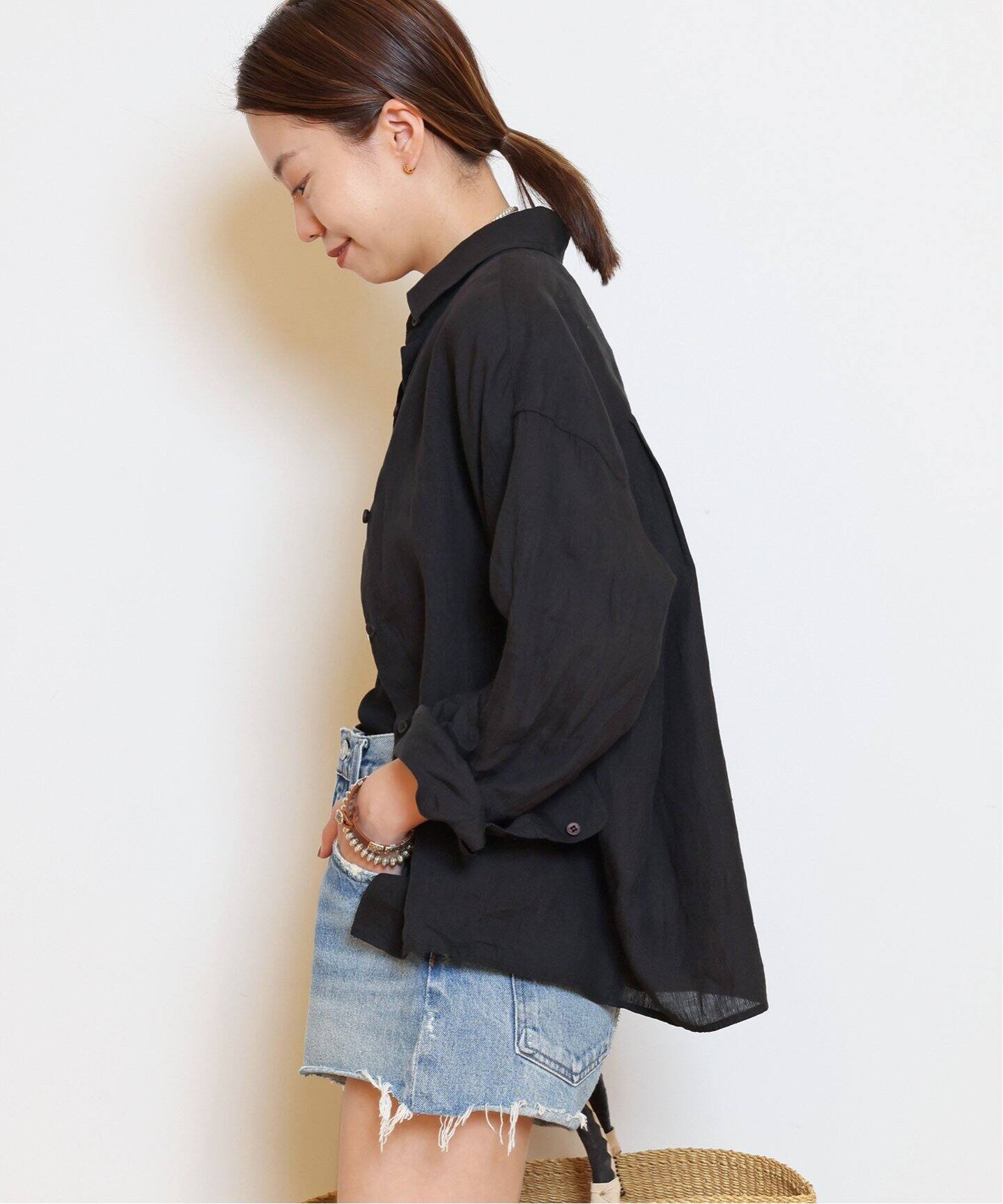 Linen シャツ（シャツ／ブラウス）｜MUSE de Deuxieme Classe 