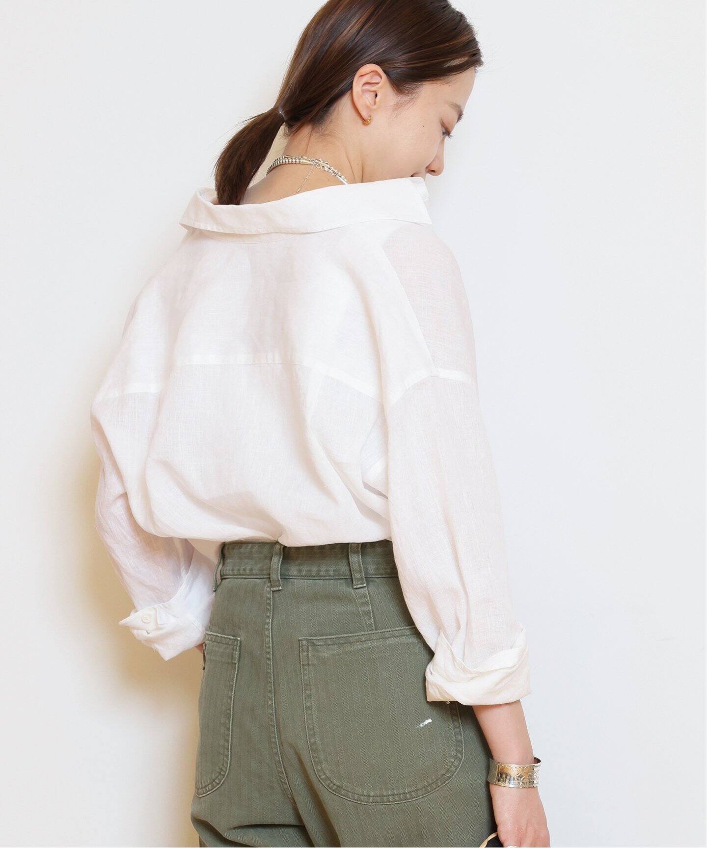Linen シャツ（シャツ／ブラウス）｜MUSE de Deuxieme Classe 