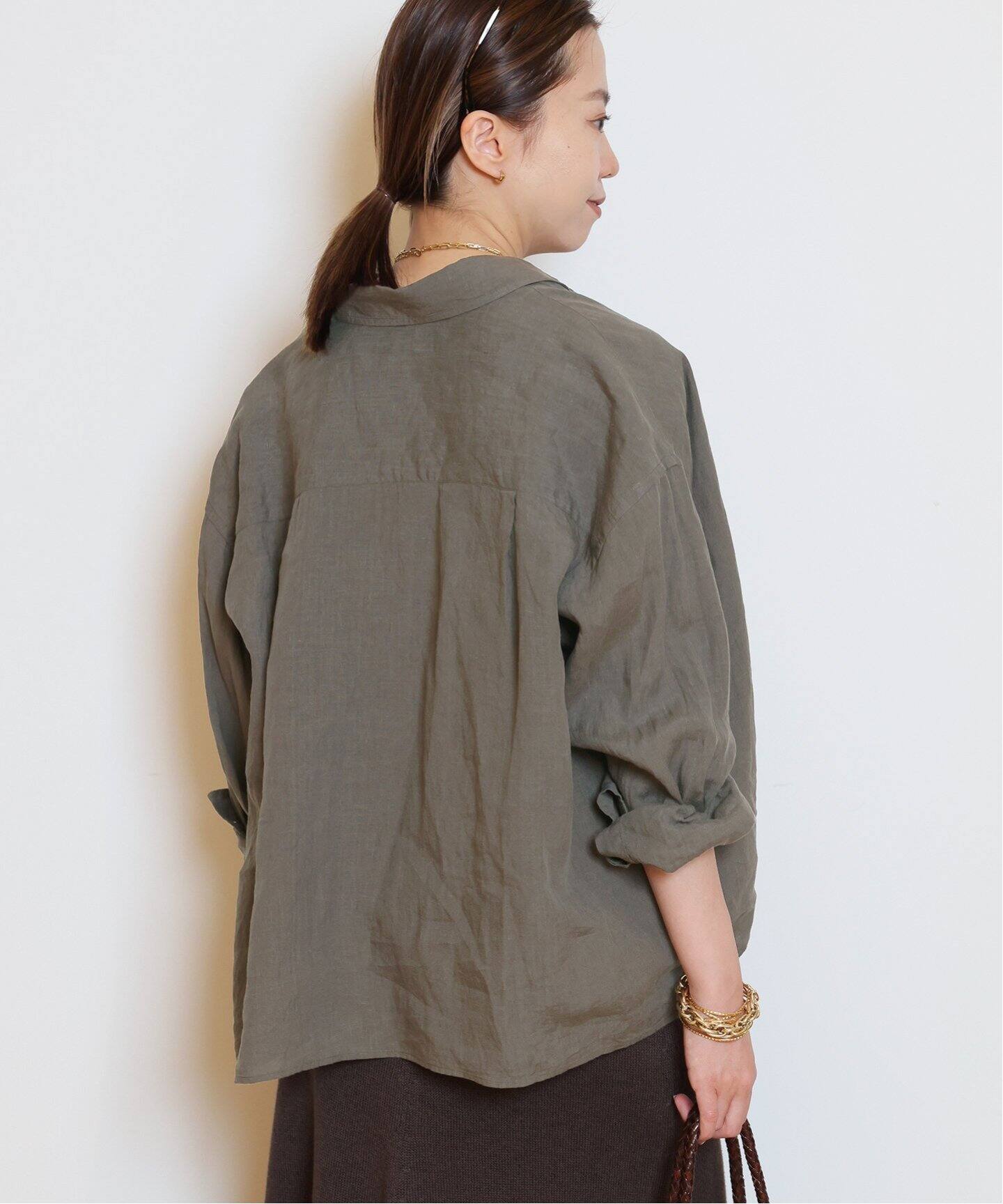 Linen シャツ（シャツ／ブラウス）｜MUSE de Deuxieme Classe 