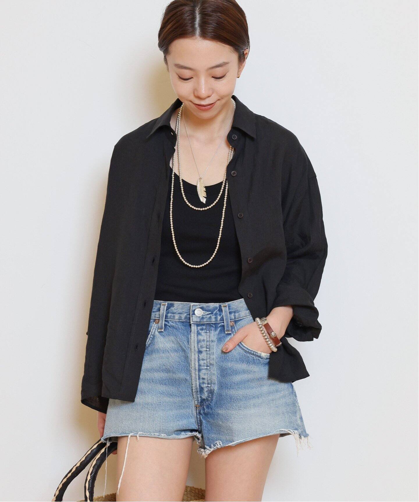 Linen シャツ（シャツ／ブラウス）｜MUSE de Deuxieme Classe 