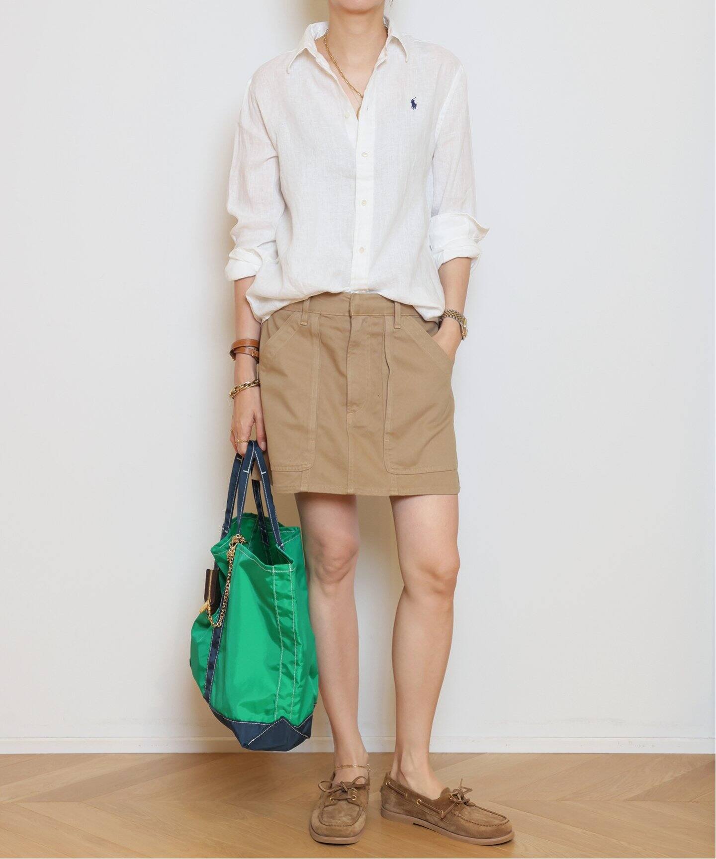 ポロラルフローレン CREW Tシャツ Muse de Deuxieme POLO RALPH LAUREN/ポロ ラルフ ローレン】 REVERSIBLE Tシャツ