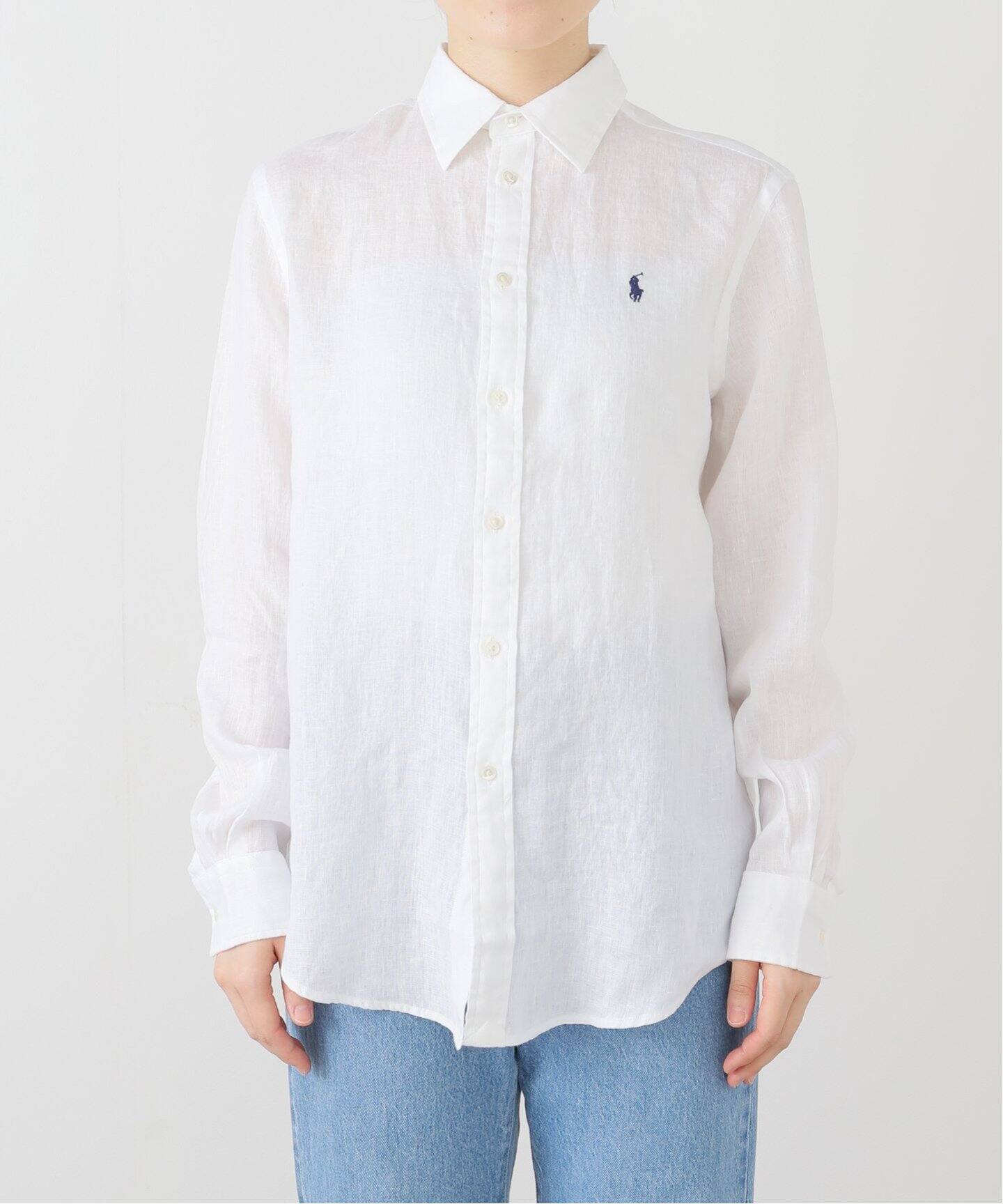 うさぎ　POLO RALPH LAUREN　LINEN シャツ　美品 Polo Ralph Lauren Mens Classic Fit Linen Cotton Button Down