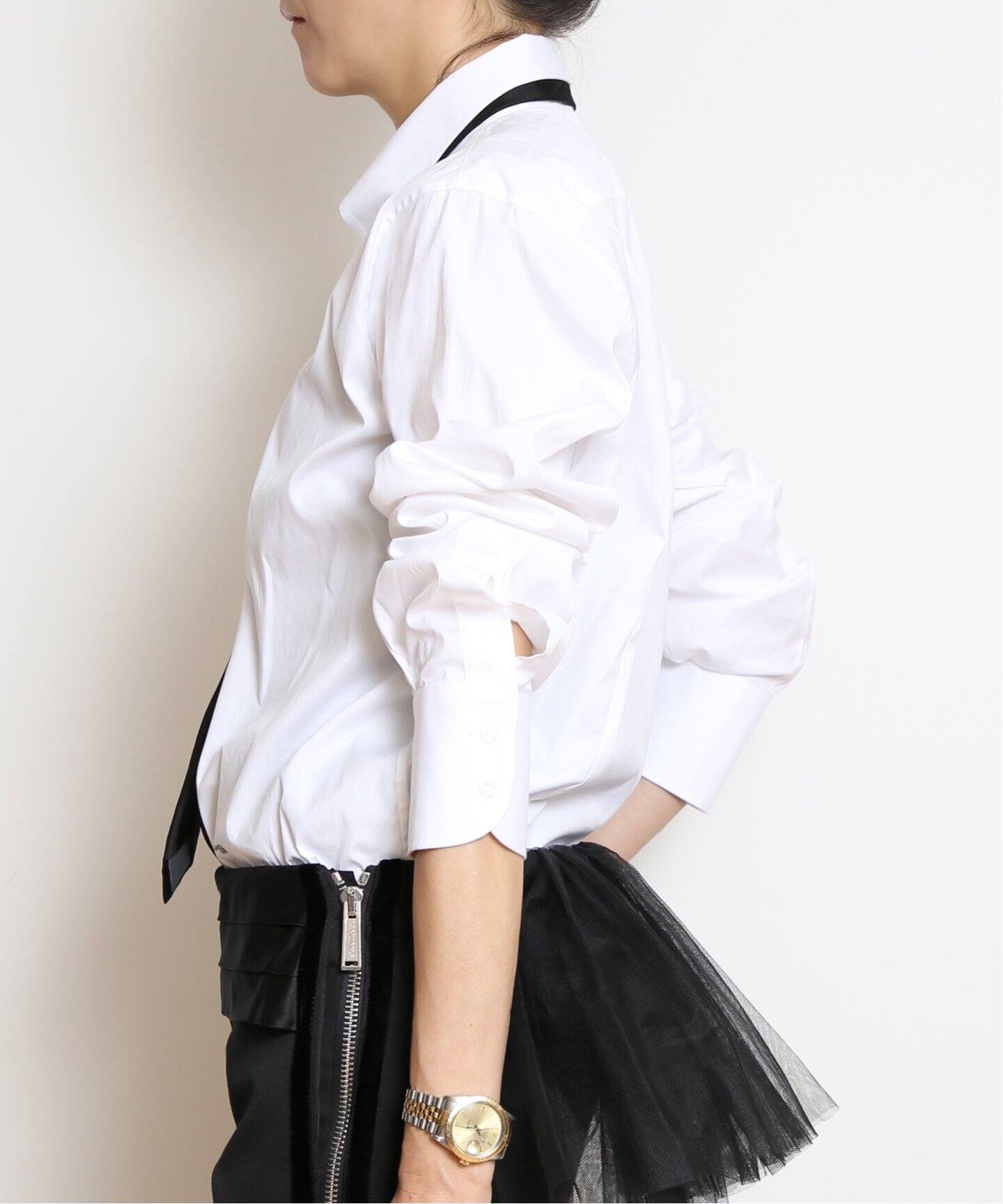 DSQUARED2/ディースクエアード】 EASY SLIM PIN COLLAR シャツ（シャツ  