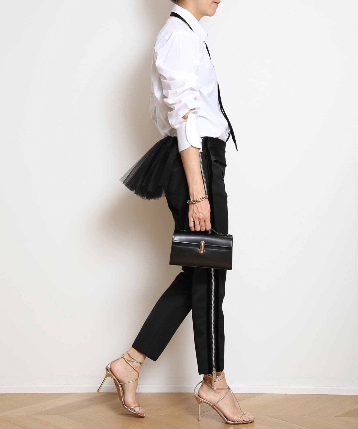 DSQUARED2/ディースクエアード】 EASY SLIM PIN COLLAR シャツ