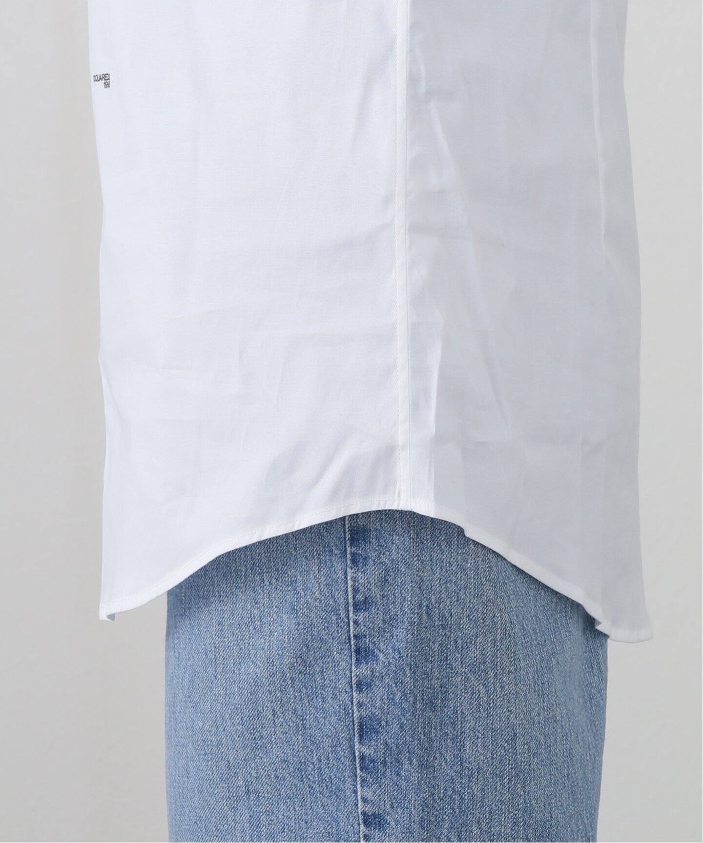 DSQUARED2/ディースクエアード】 EASY SLIM PIN COLLAR シャツ（シャツ  