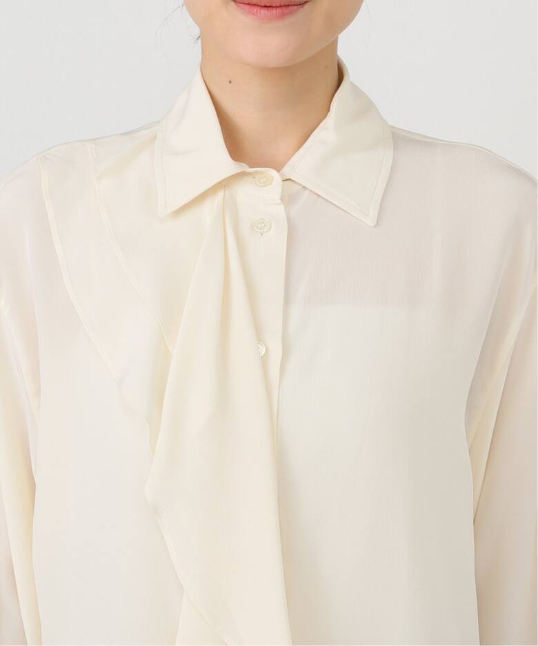 VICTORIA BECKHAM/ヴィクトリアベッカム】RUFFLE DETAIL ブラウス 