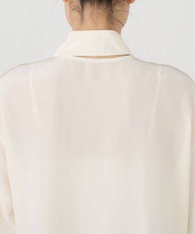 VICTORIA BECKHAM/ヴィクトリアベッカム】RUFFLE DETAIL ブラウス 