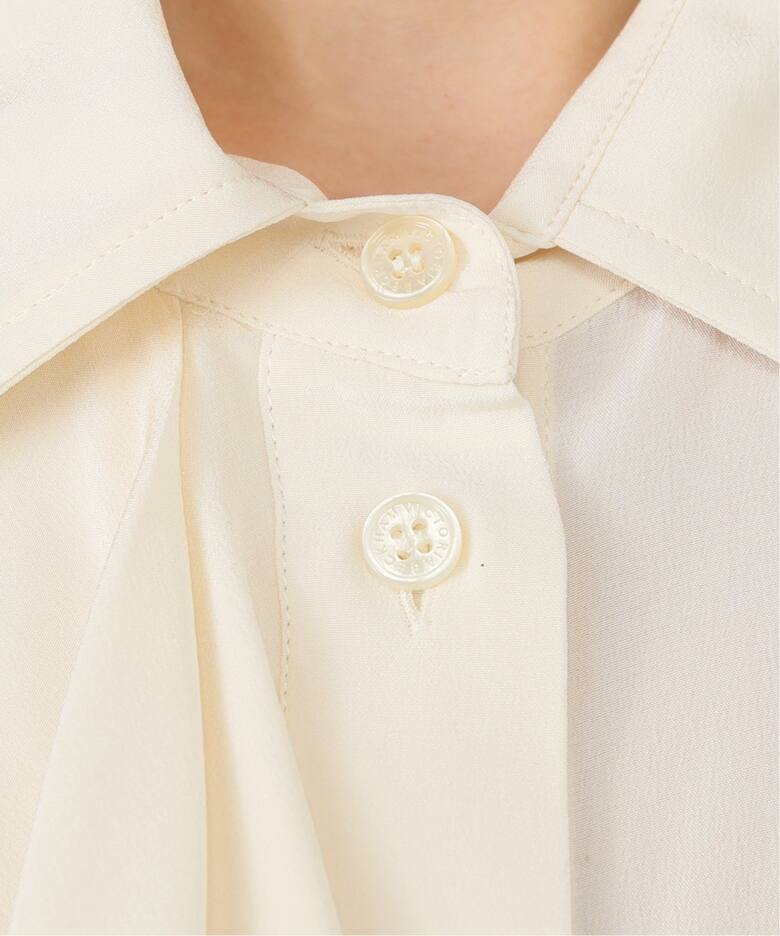VICTORIA BECKHAM/ヴィクトリアベッカム】RUFFLE DETAIL ブラウス 