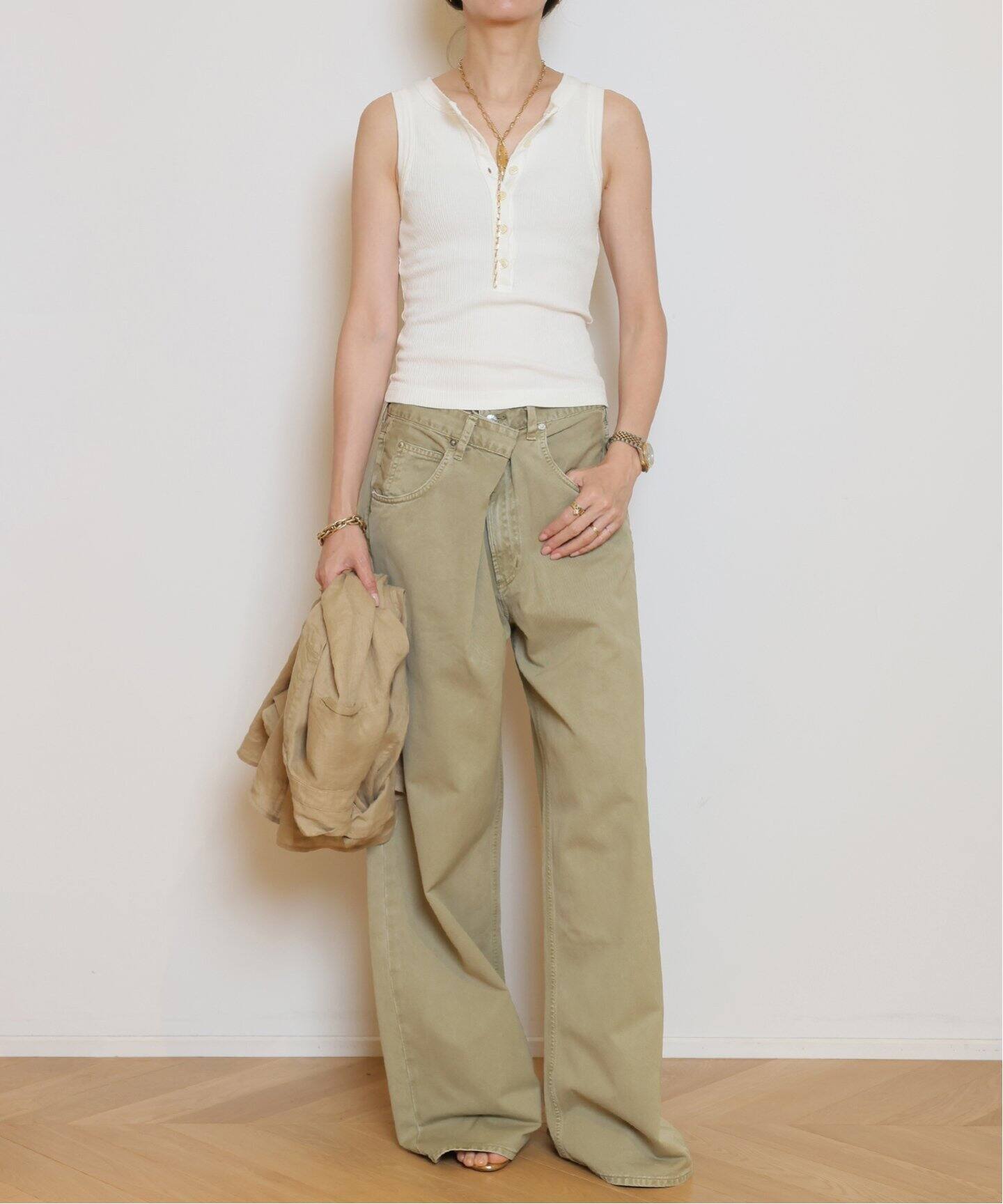 極美品✨ドゥーズィエムクラス　イタリア製生地　OVER WASH シャツ　リネン 極美品✨ドゥーズィエムクラス イタリア製生地 OVER WASH シャツ