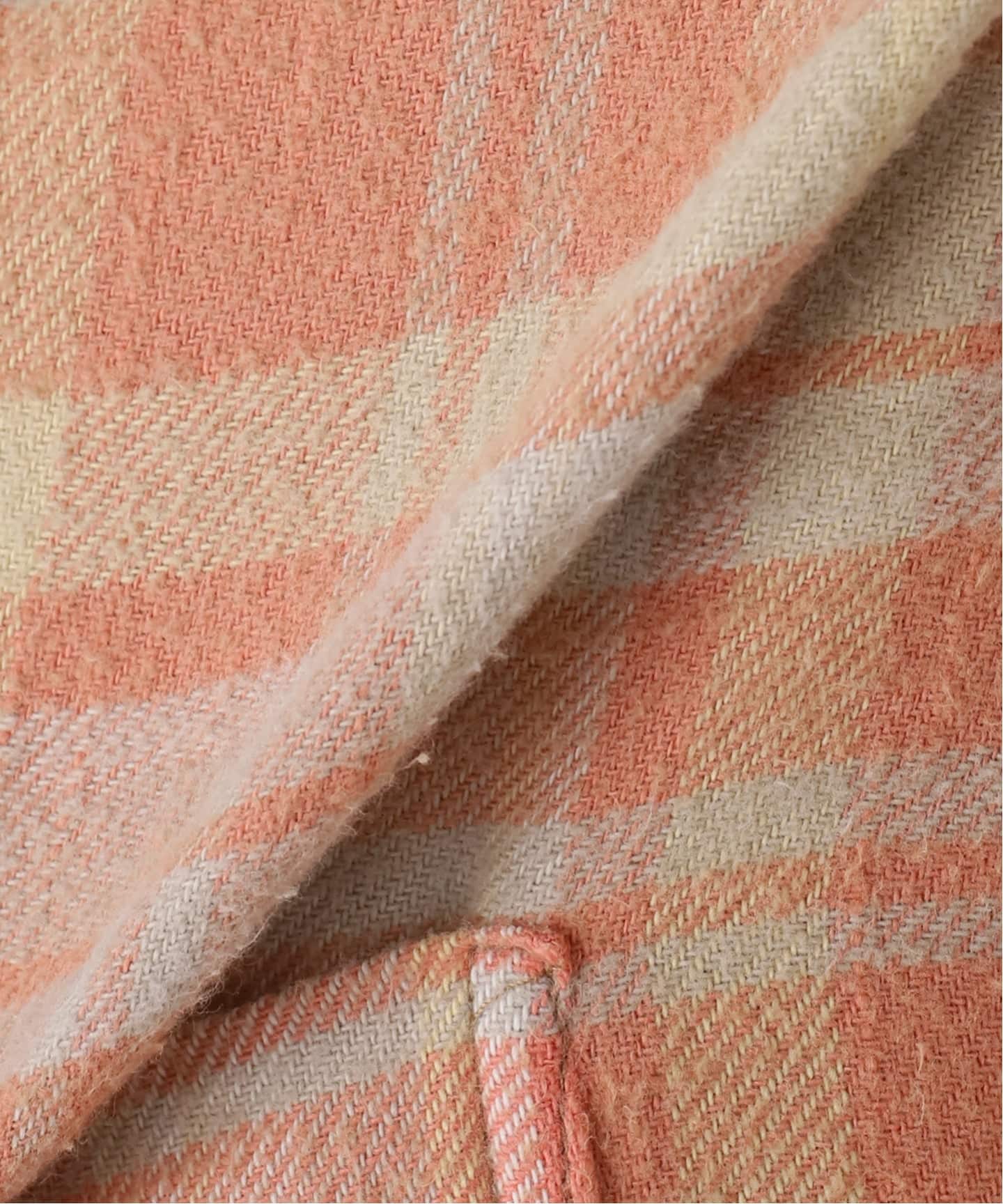 R13/アールサーティーン】SHREDDED SEAM DROP NECK シャツ（シャツ