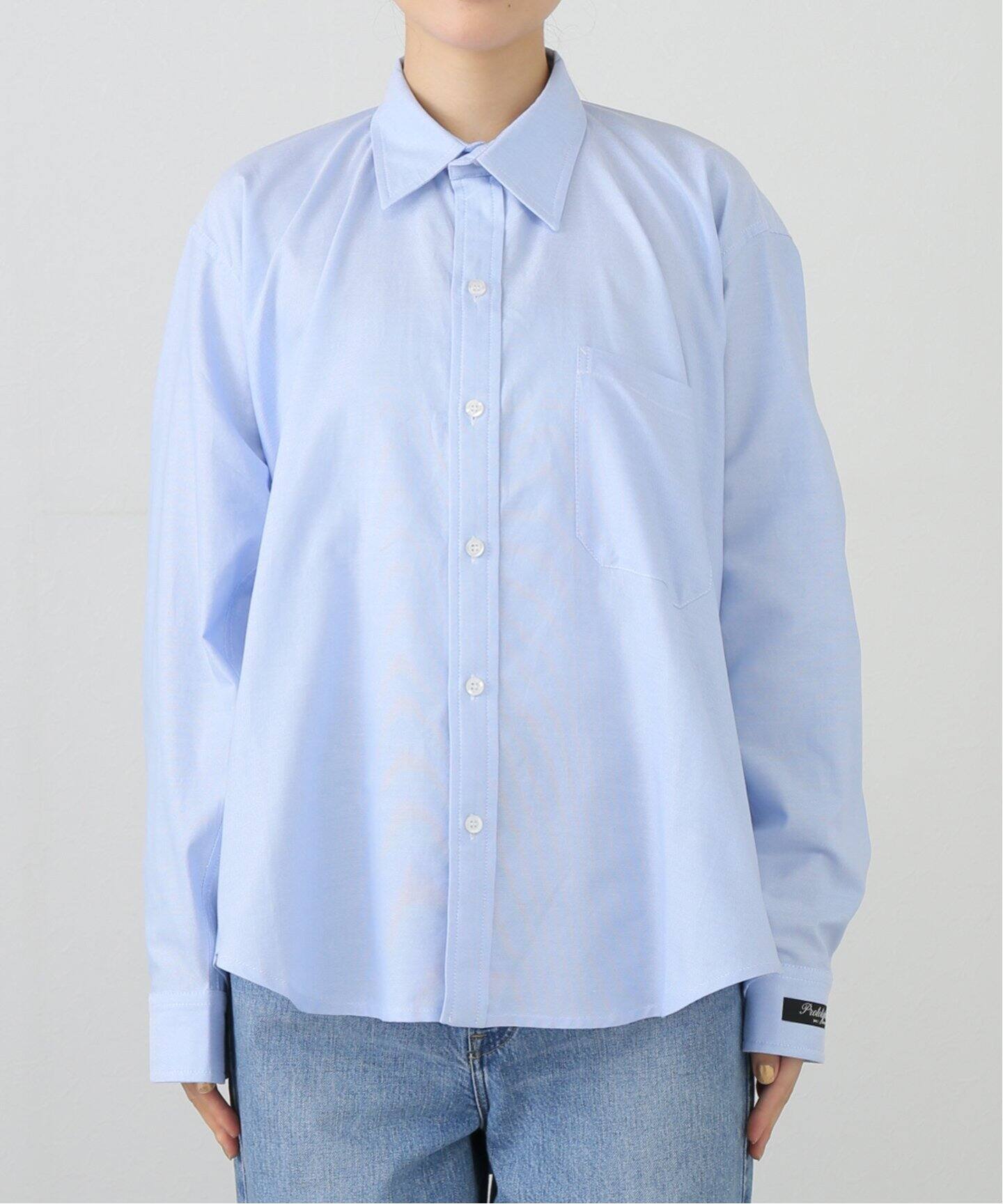 prototypes/プロトタイプス】 MOVED NECKLINE シャツ（シャツ 