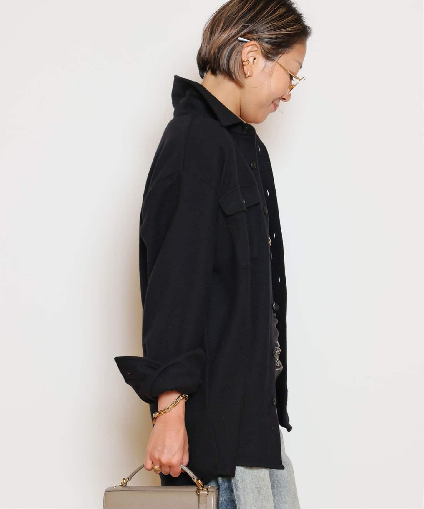 完売色★タグ付★MUSE DeuxiemeClasse【DESTINデスティン】 DESTIN/デスティン】Wo/Ca シャツ（シャツ／ブラウス）｜MUSE de