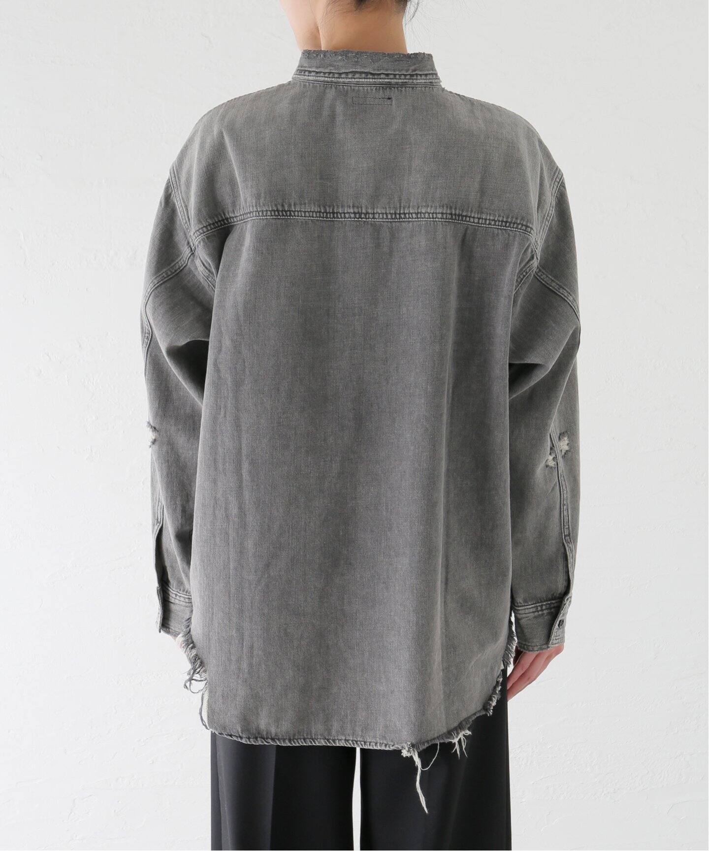 MUSE de Deuxieme Classe LINEN シャツ Linen シャツ（シャツ／ブラウス）｜MUSE de Deuxieme Classe