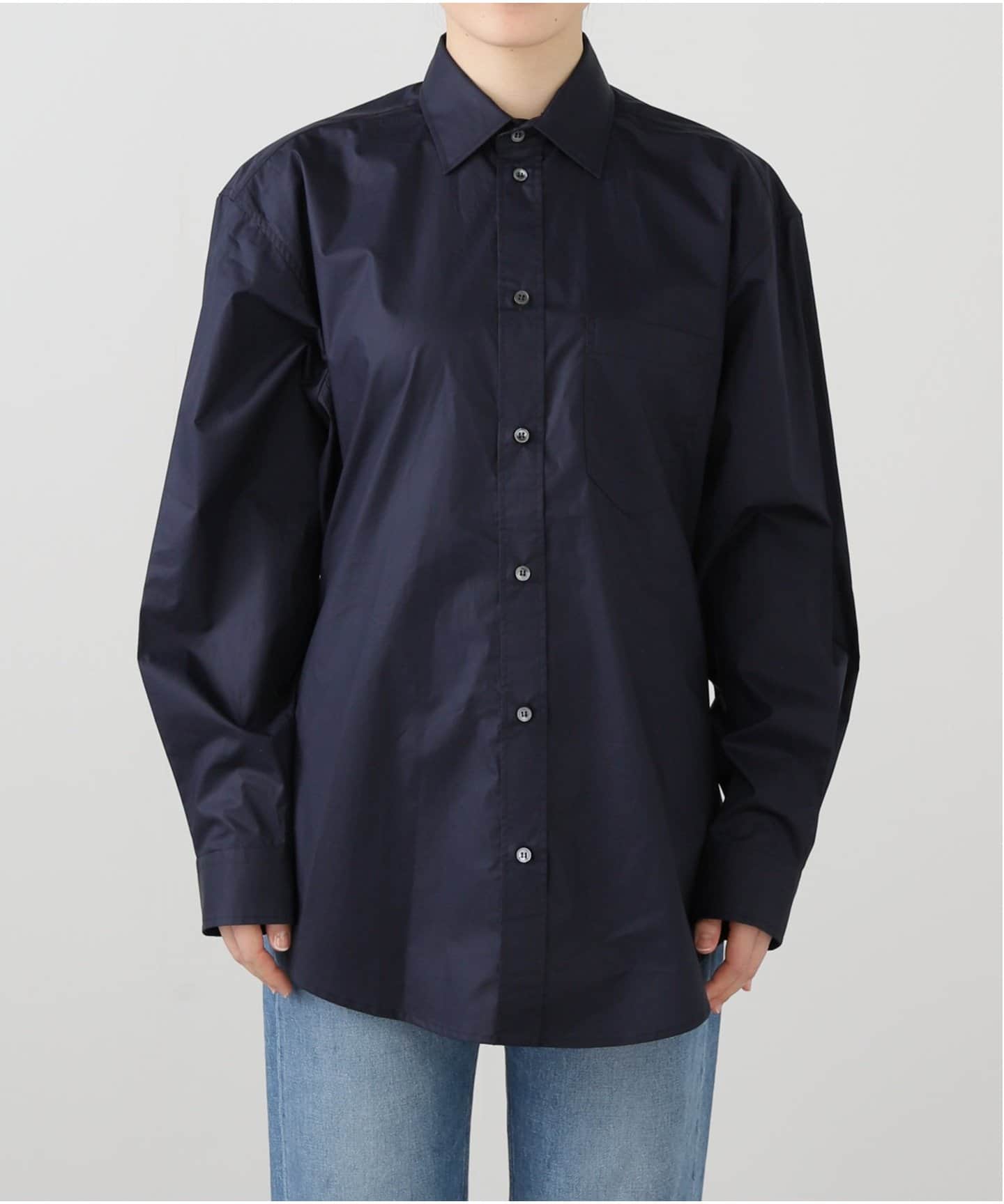 【着用1度　タグあり】ドゥーズィエムクラスdarkpark ダークパーク シャツ DARKPARK/ダークパーク】 TAILORED POPELINE シャツ（シャツ