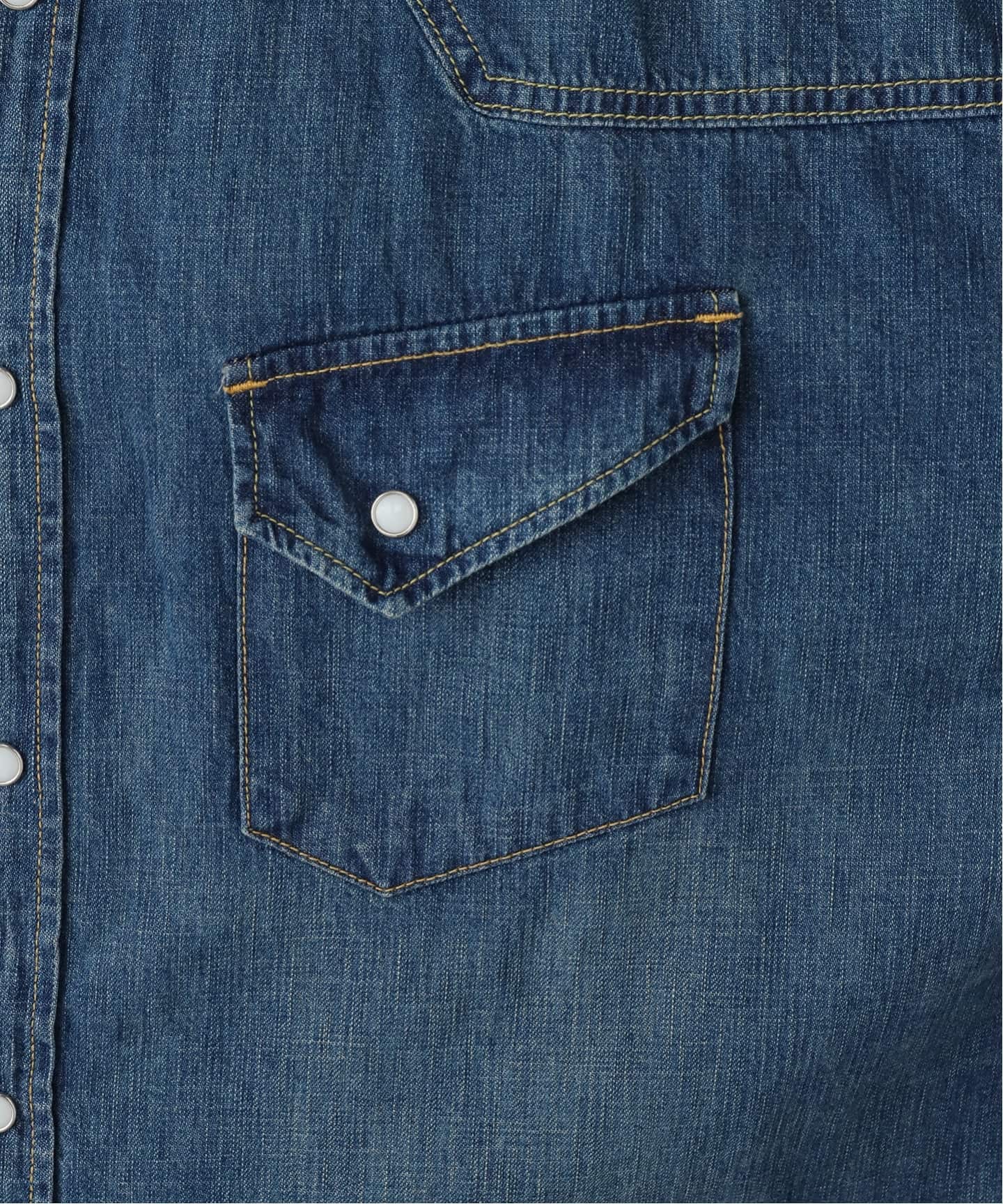 REMI RELIEF/レミレリーフ】DENIM BIG シャツ（シャツ／ブラウス