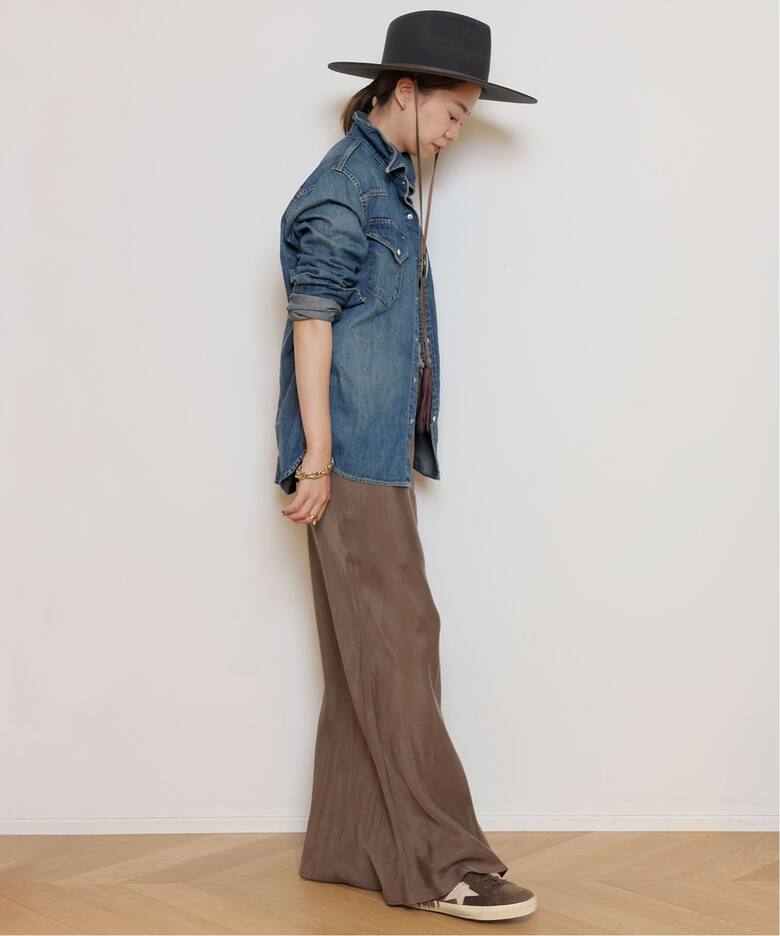 REMI RELIEF/レミレリーフ】DENIM SHORT シャツ（シャツ／ブラウス 