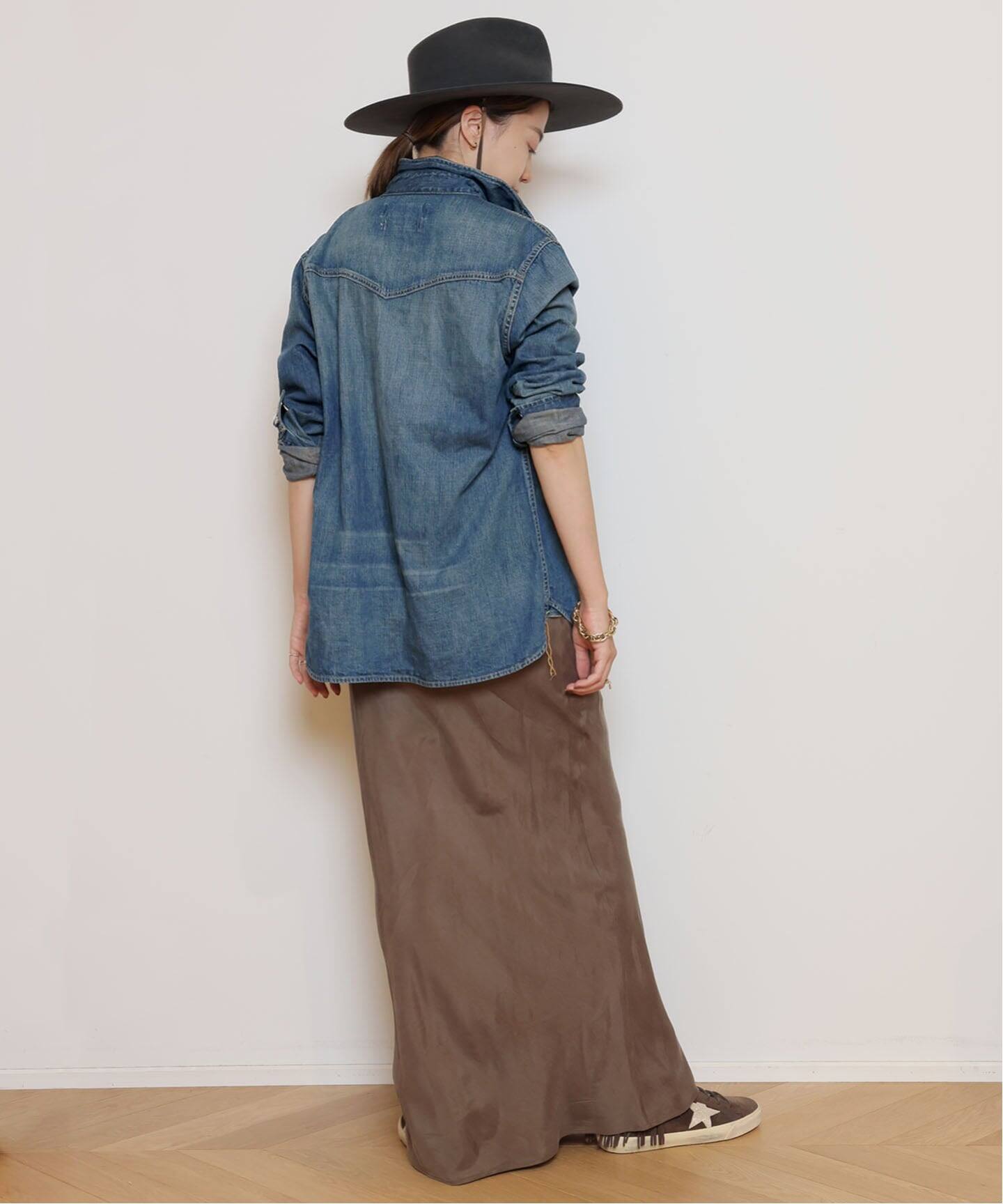 REMI RELIEF/レミレリーフ】DENIM SHORT シャツ（シャツ／ブラウス