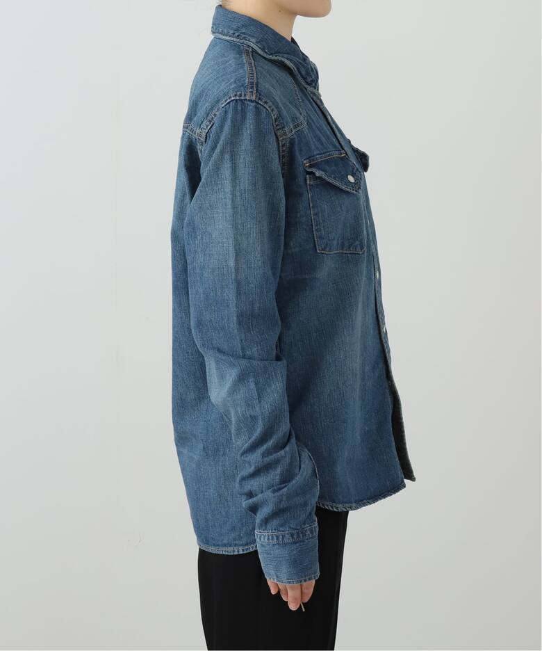 REMI RELIEF/レミレリーフ】DENIM SHORT シャツ（シャツ／ブラウス  