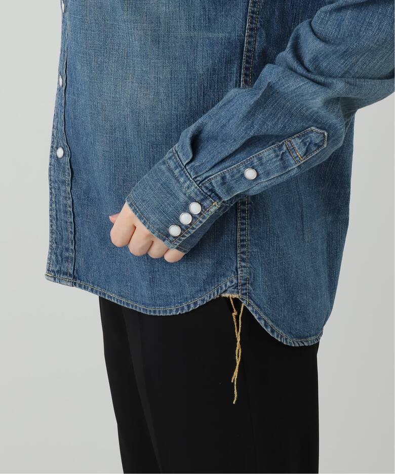 REMI RELIEF/レミレリーフ】DENIM SHORT シャツ（シャツ／ブラウス  