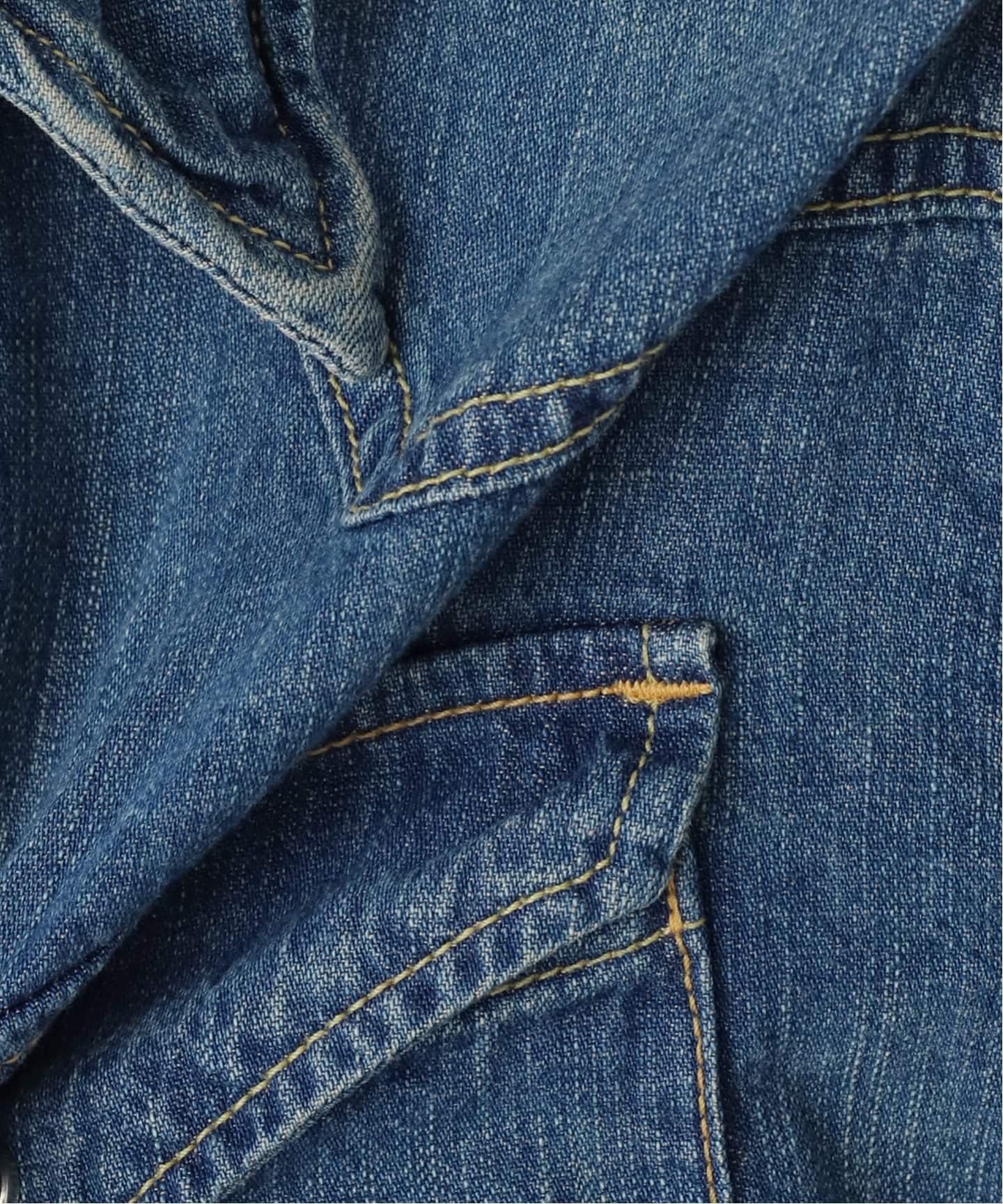 REMI RELIEF/レミレリーフ】DENIM SHORT シャツ（シャツ／ブラウス