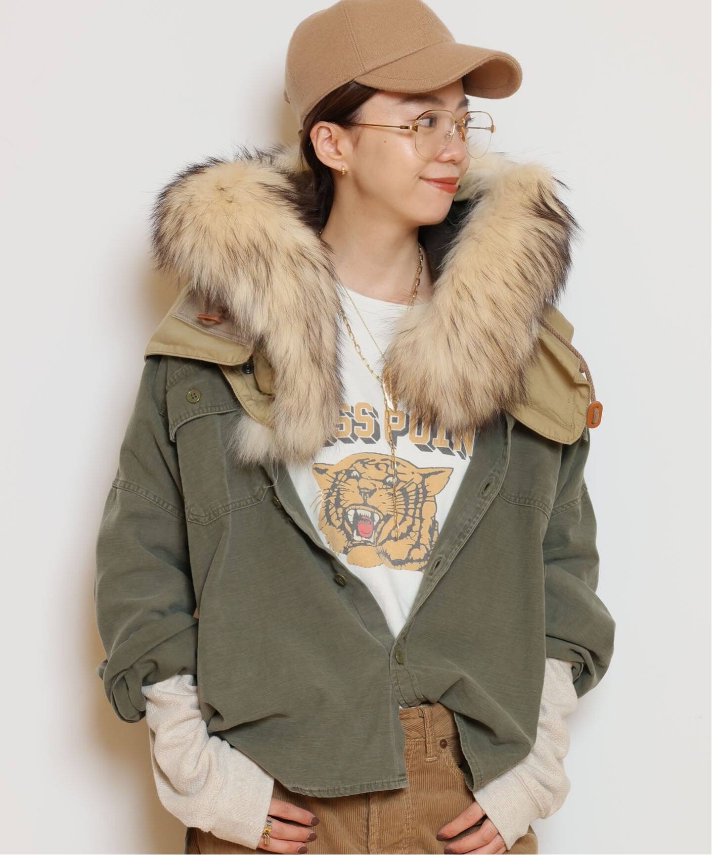 MUSEdeDeuxiemeClasseレミレリーフWIDEMILITARシャツ