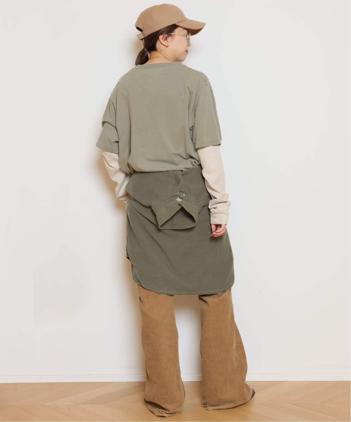 REMI RELIEF/レミレリーフ】WIDE MILITARY シャツ（シャツ／ブラウス