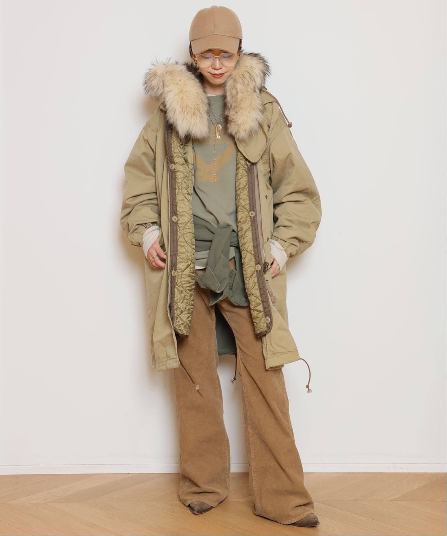 REMI RELIEF/レミレリーフ】WIDE MILITARY シャツ（シャツ／ブラウス