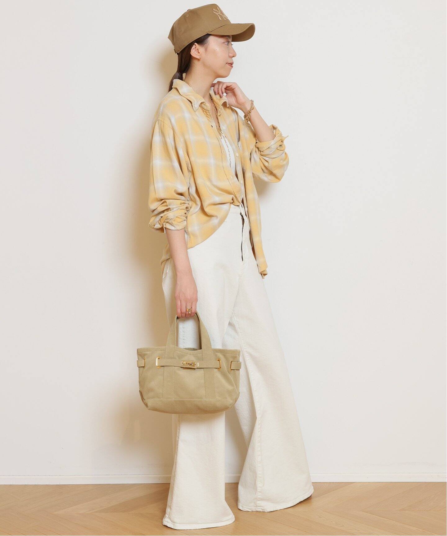 REMI RELIEF/レミレリーフ】 RAYON チェックシャツ《2》（シャツ 