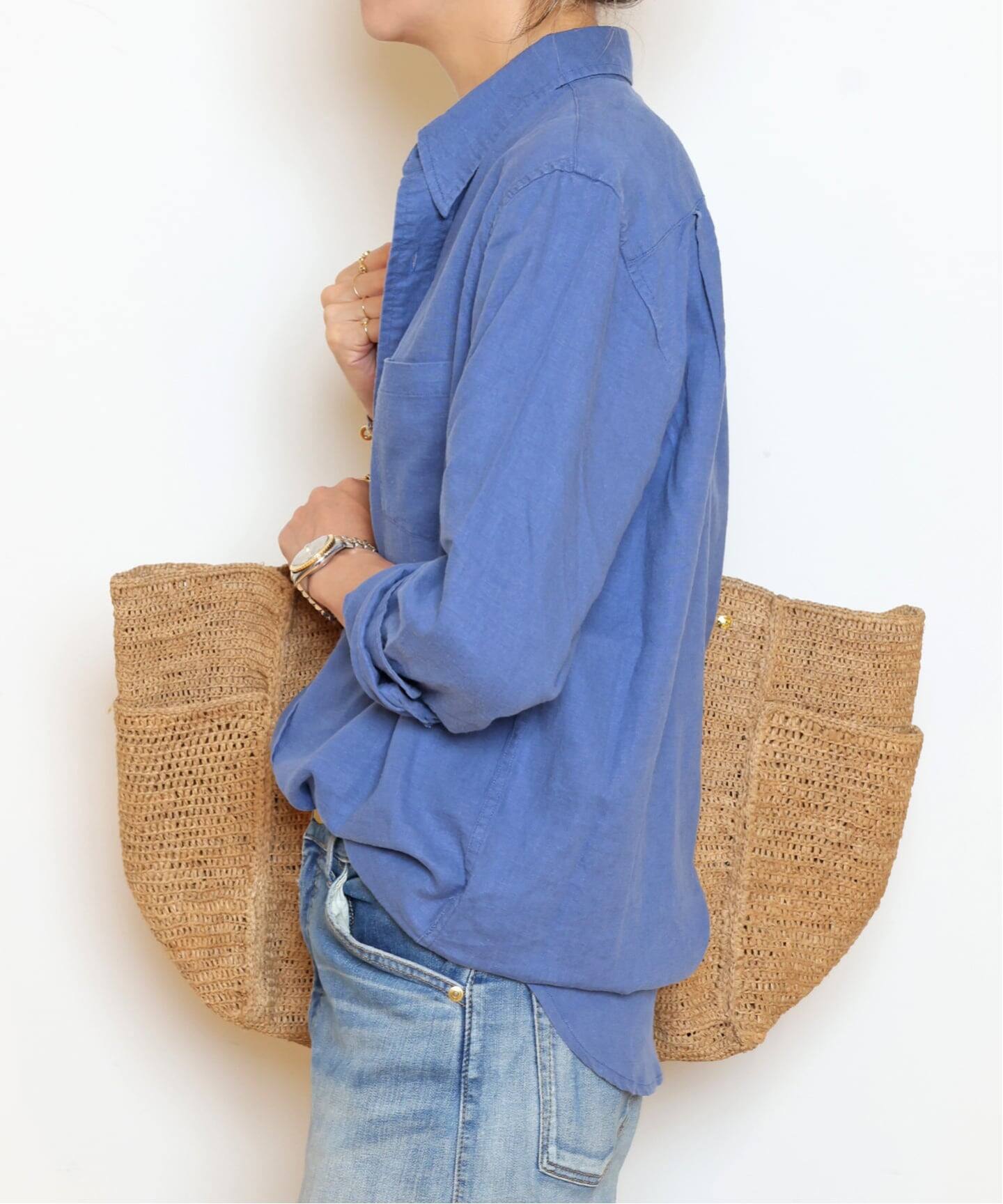 DENIMIST/デニミスト】BOYFRIEND シャツ（シャツ／ブラウス