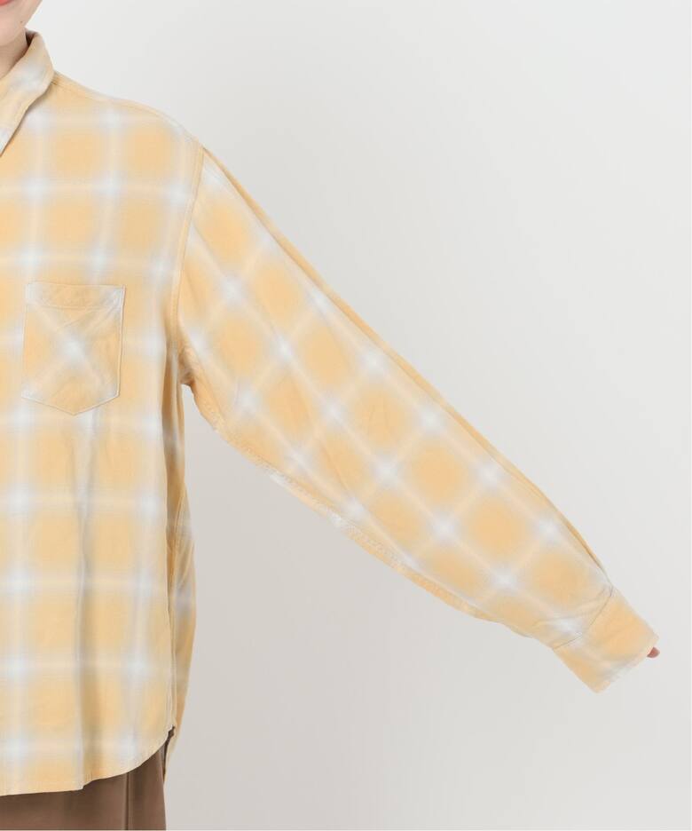 REMI RELIEF/レミレリーフ】 RAYON チェックシャツ《3》（シャツ 