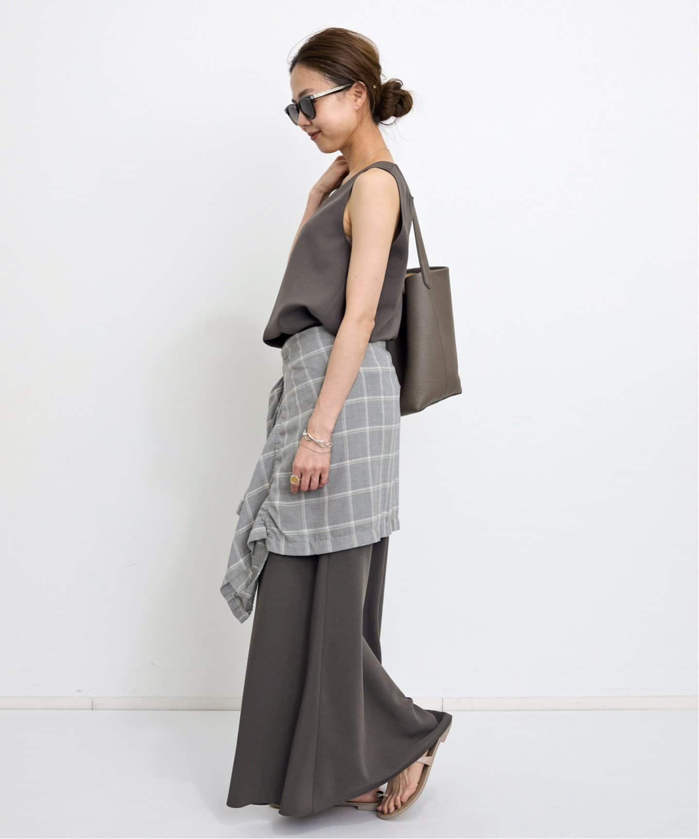 アパルトモン L'Appartement はまじ着用 レースノースリーブブラウス L'Appartement/アパルトモン 2023SS No Collar OX Wide SHIRTS