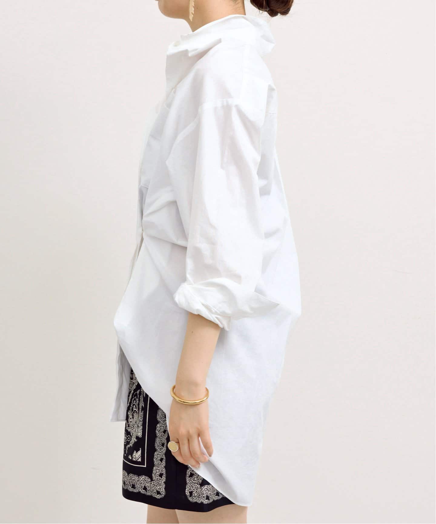 【美品】L'Appartement　アパルトモン　コットンローンシャツ　日本製 SHIRTS｜ニュアンスカラーで新登場｜L'Appartement