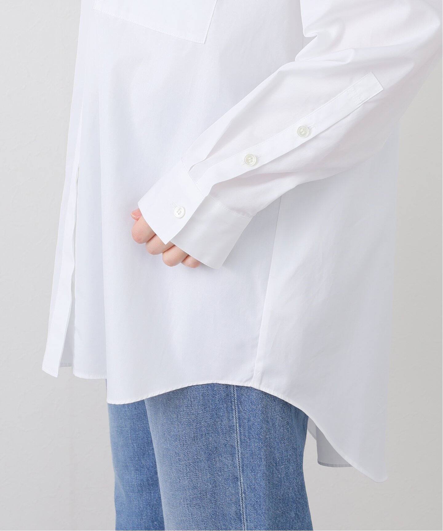 L'Appartement★美品★アパルトモン　コットンローンシャツ　白 OXFORD BD SHIRT（シャツ／ブラウス）｜L'Appartement