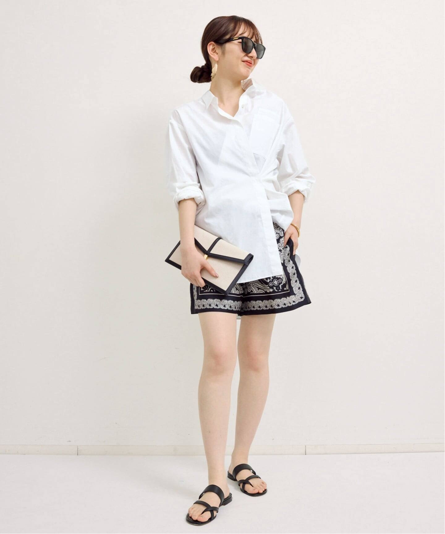 L'Appartement GENTLEWOMAN SHIRT ホワイト GENTLEWOMANS WHITE - Volk FLANNEL