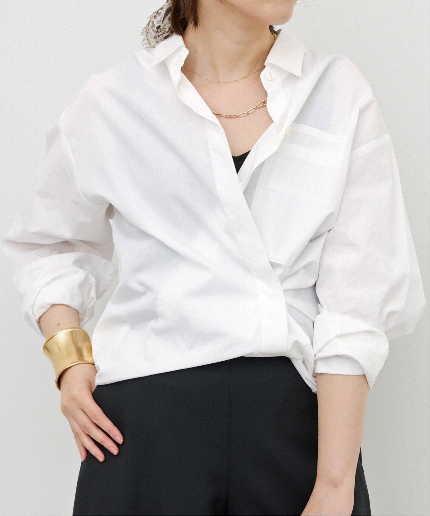 ELEGANT SHIRT(POPLIN)（シャツ／ブラウス）｜L