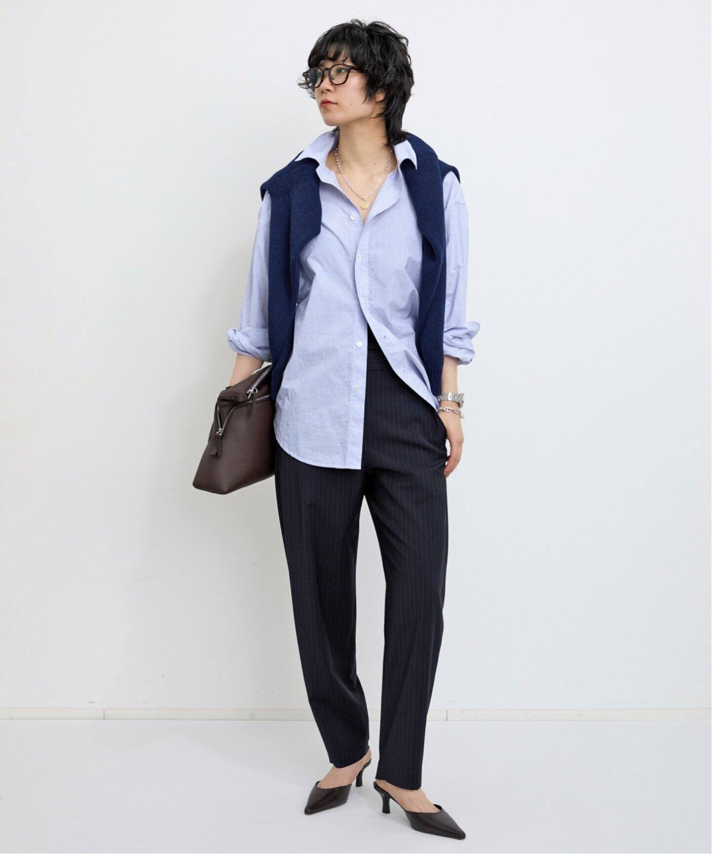 Washed Relax Shirts（シャツ／ブラウス）｜L