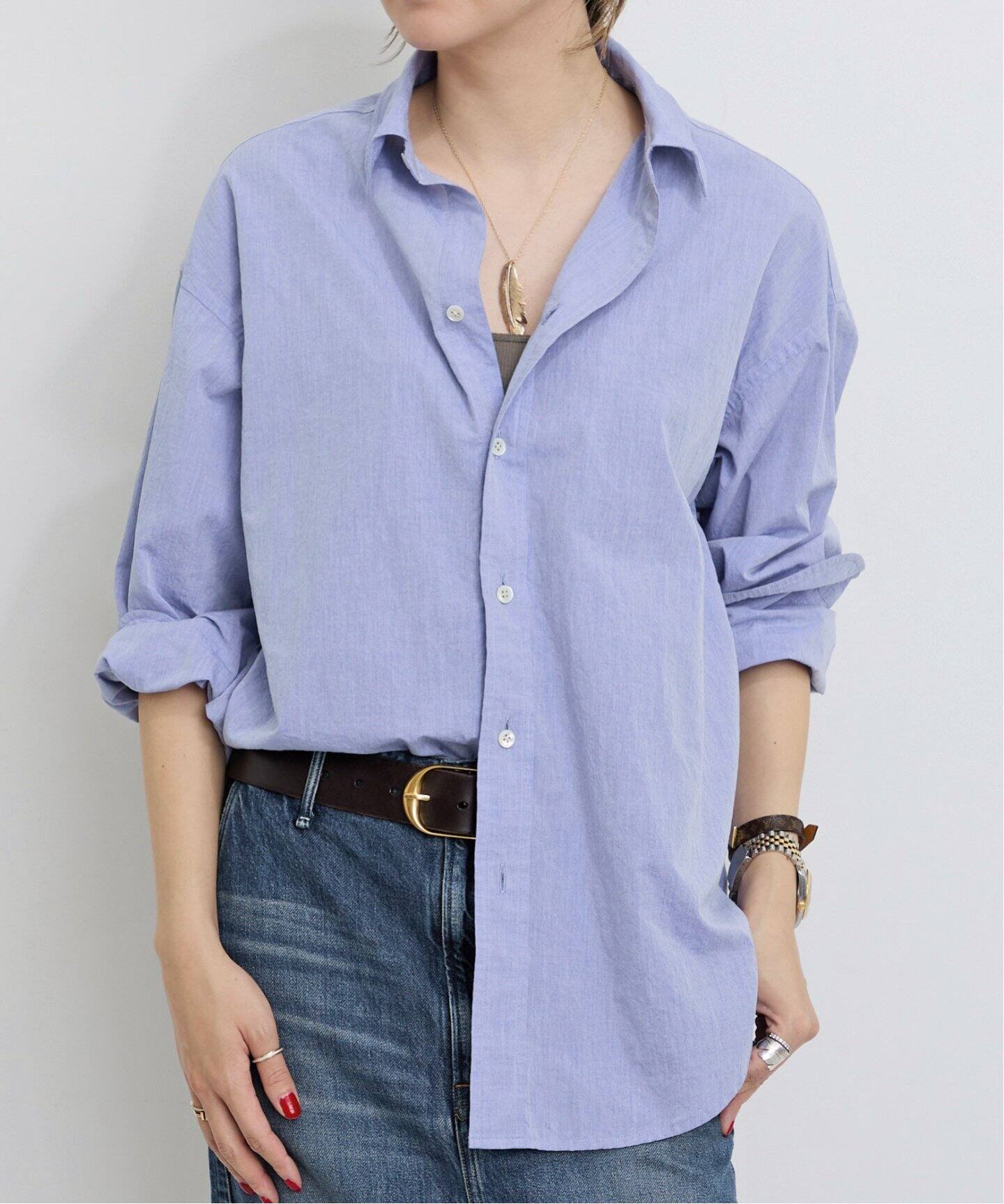 Washed Relax Shirts（シャツ／ブラウス）｜L