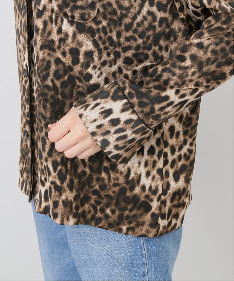 Leopard Pajama Shirts（シャツ／ブラウス）｜L