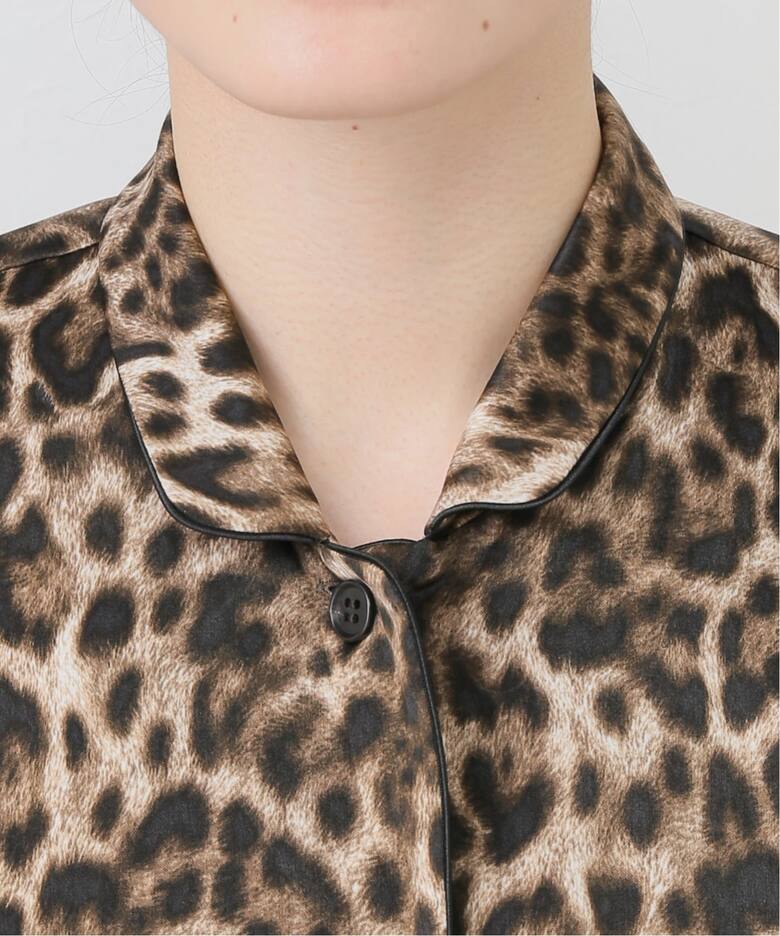 Leopard Pajama Shirts（シャツ／ブラウス）｜L