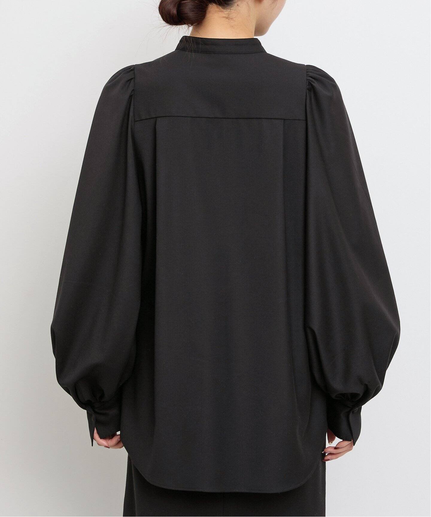 Washable Gather Blouse（シャツ／ブラウス）｜L
