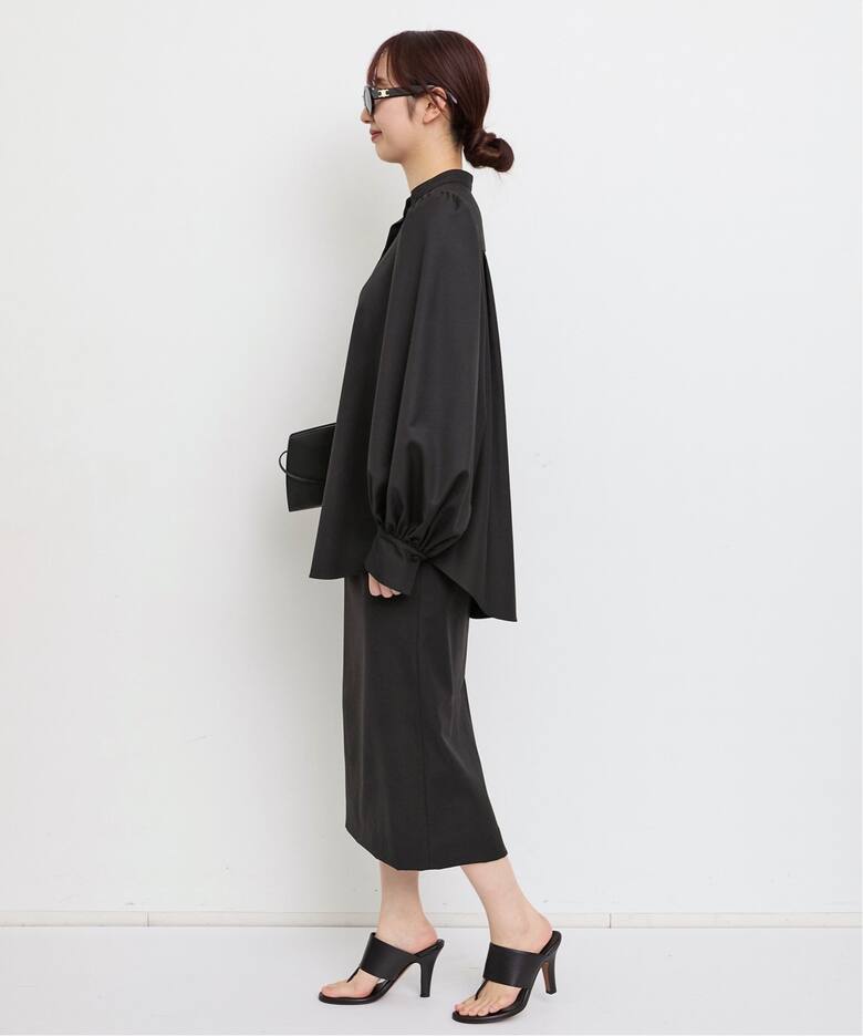 Washable Gather Blouse（シャツ／ブラウス）｜L