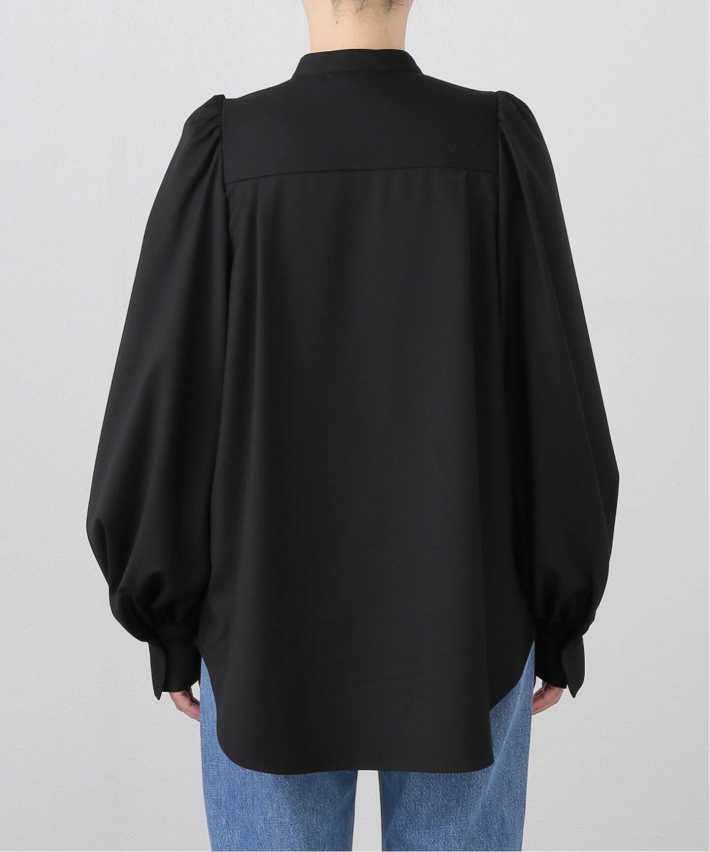 Washable Gather Blouse（シャツ／ブラウス）｜L